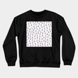 Cute Winter Penguin Pattern Crewneck Sweatshirt